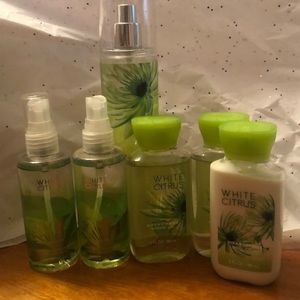 White citrus set